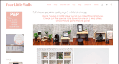 Desktop Screenshot of fourlittlewalls.com